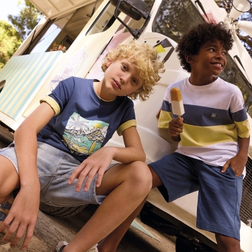 Новая коллекция  одежды  для детей фирмы Mayoral Лето 2026