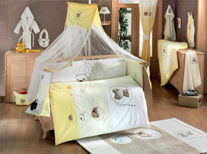 Купить Комплект постельного белья Kidboo Little Bear 6 предметов в Иркутске