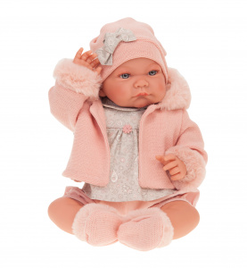 Купить Кукла Munecas Antonio Наталия в розовом. 40 см в Иркутске