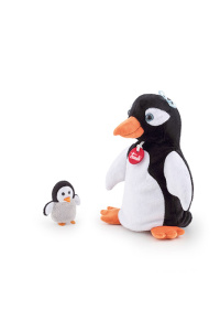 Купить Пингвин с пингвиненком (игрушка на руку) Trudi в Иркутске