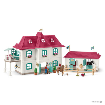 Купить Большой конный двор с жилым домом и конюшней Schleich в Иркутске