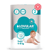 Купить Подгузники Lovular размер S 62 шт. в Иркутске